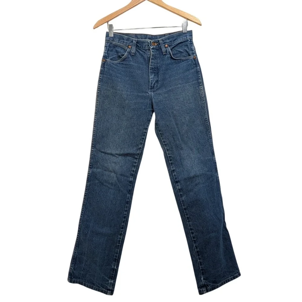 VTG Y2K Wrangler Jeans Blue Cowboy Cut Slim Fit 936PWD - 29x32
